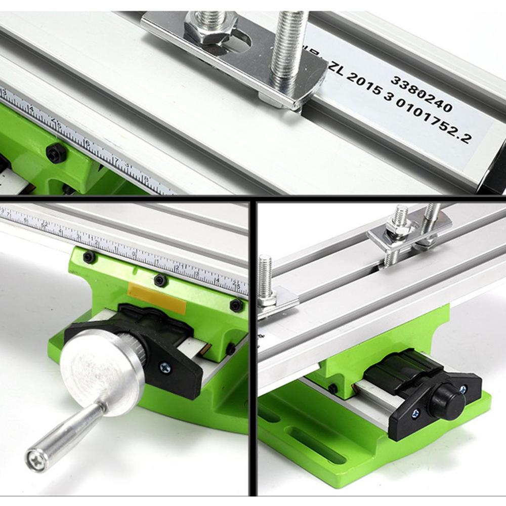 6300 mini-precision multifunktionella arbetsbord bänkskruv skruvborr fräsmaskin x och y-axel justering koordinatbord