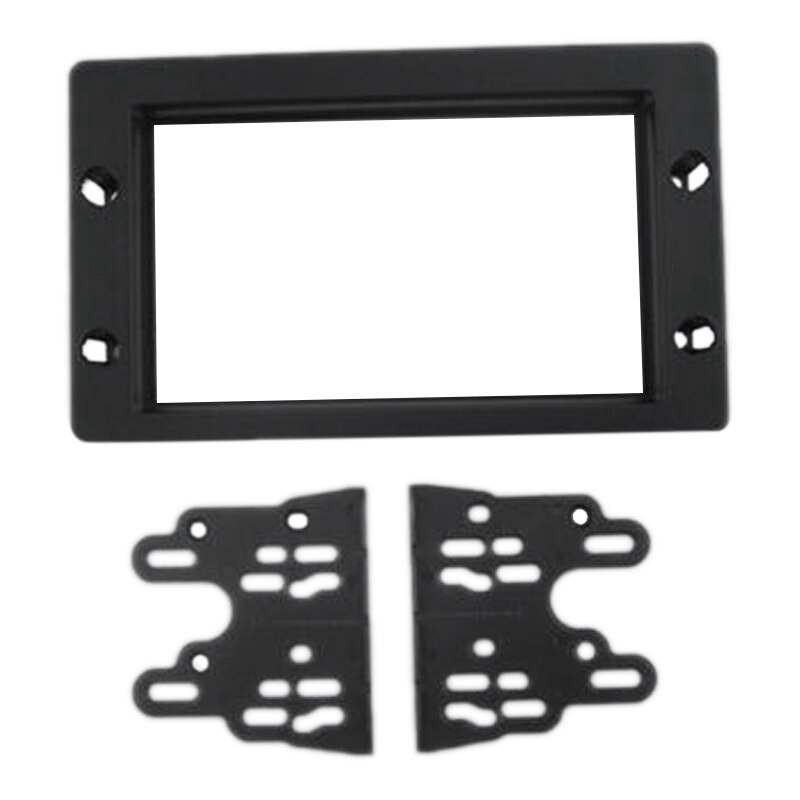 2 din bilradio ram stereo instrumentpanel ram montering panel täcka trim kit för saab 9-5 2005