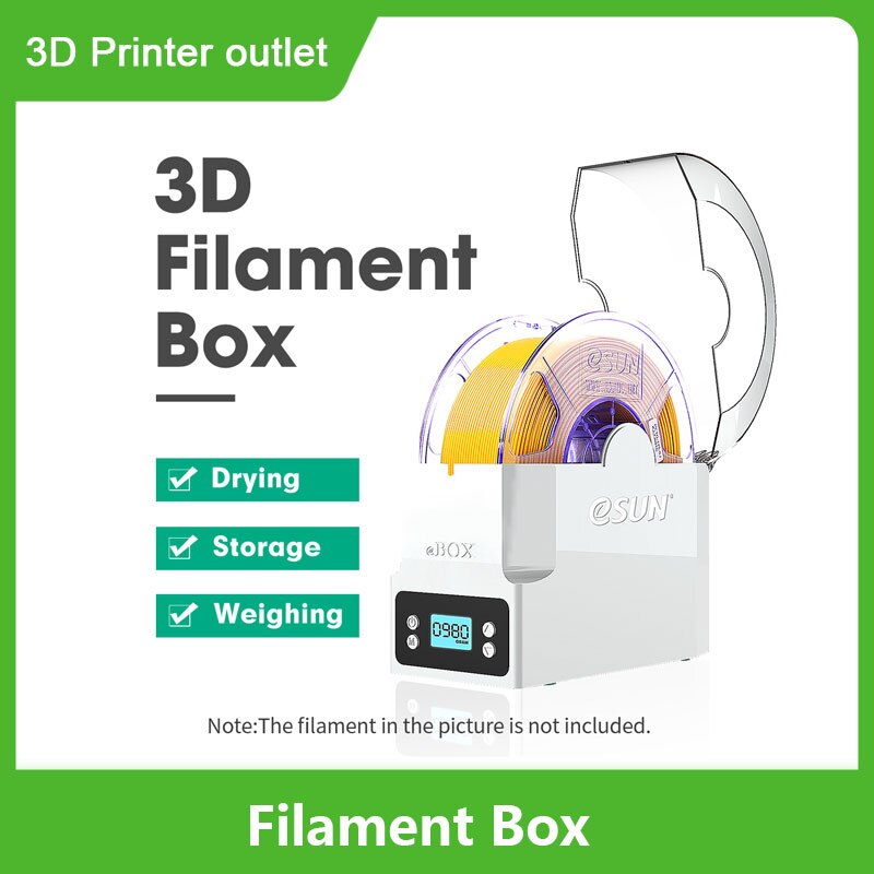 【Clearance】eSUN eBOX 3D Printing Filament Box Filament Storage Holder Keeping Filament Dry Measuring Filament Weight