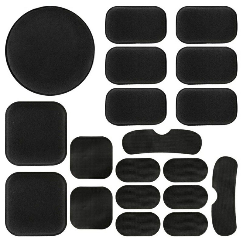 Helmet Padding Kit Bicycle Replacement Universal Foam Pads Set With Adhesive Dots For Bike Motorcycle Cycling Helmet