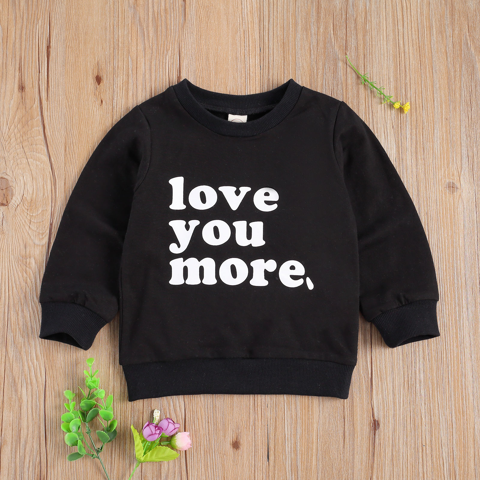 Toddler Infant Kid Baby Boy Sweatshirts Casual Long Sleeve Letter Child Clothes Tops Autumn Winter Costumes