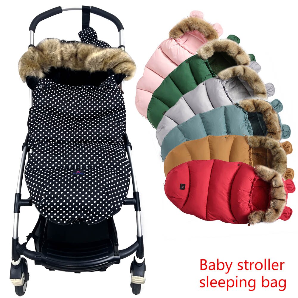 Universele Kinderwagen Voetenzak Cover Winter Sleepsacks Slaapzak Voor Babyzen Bugaboo Kinderwagen Accessoires