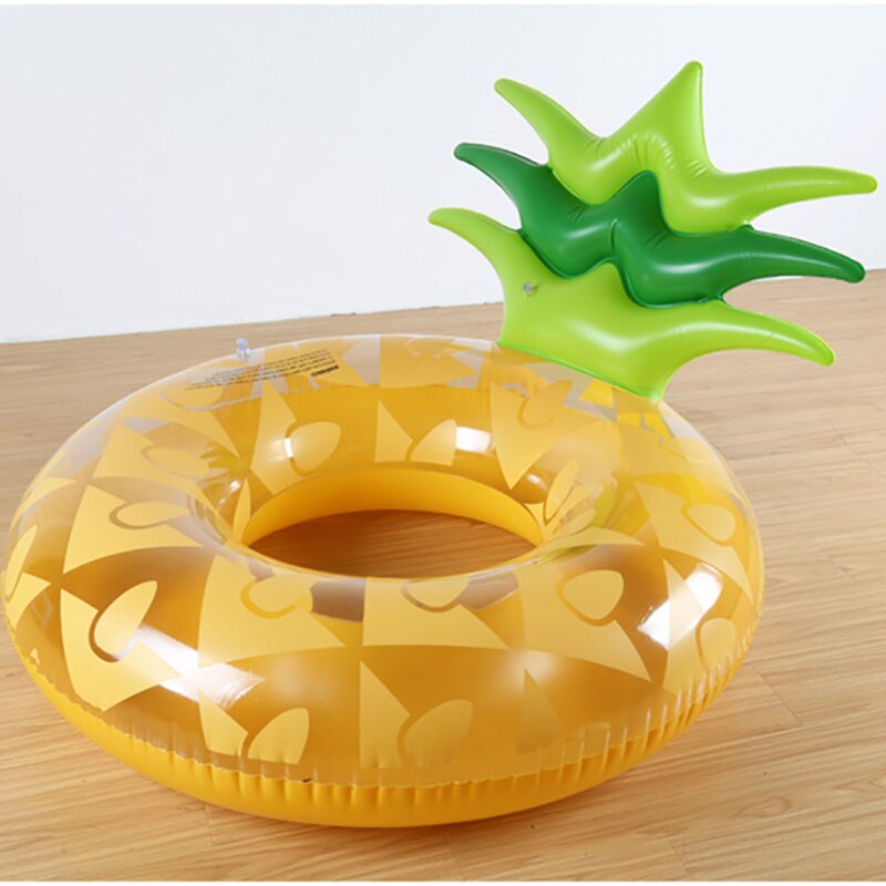 Aquatic Products Thickened Swimming Circle Pineapple Floating Row Swimming Circle Inflated Pineapple Swimming Circle Adult Rafts