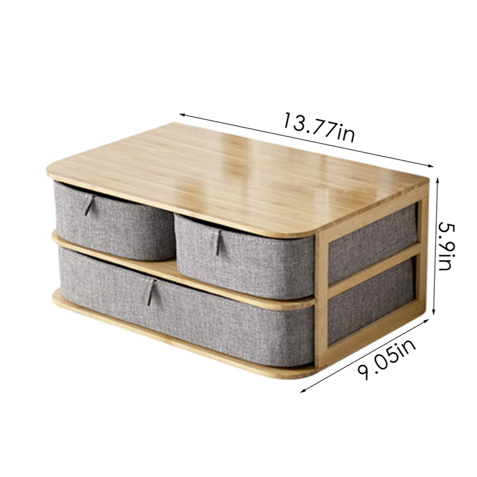 Multi-layers Wooden Organizer Cloth Wardrobe Storage Drawers Underwear Divider Box Clothes Cabinet Closet Case Home