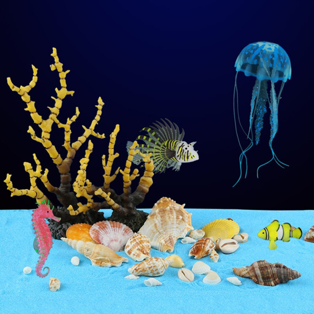 500G Gemengde Natuurlijke Strand Schelpen Ambachten Set Voor Thuis Aquarium Aquarium Decoratie
