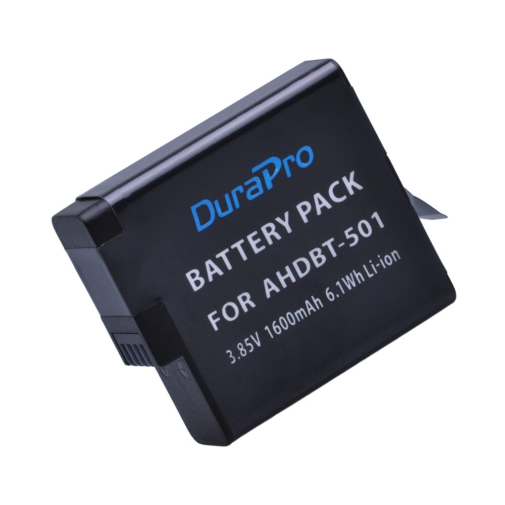 För gopro hero 7 hero 6 hero 5 svart batteri + usb 3- portar laddare med typ c port för gopro hero 7 6 hero 5 actionkameror
