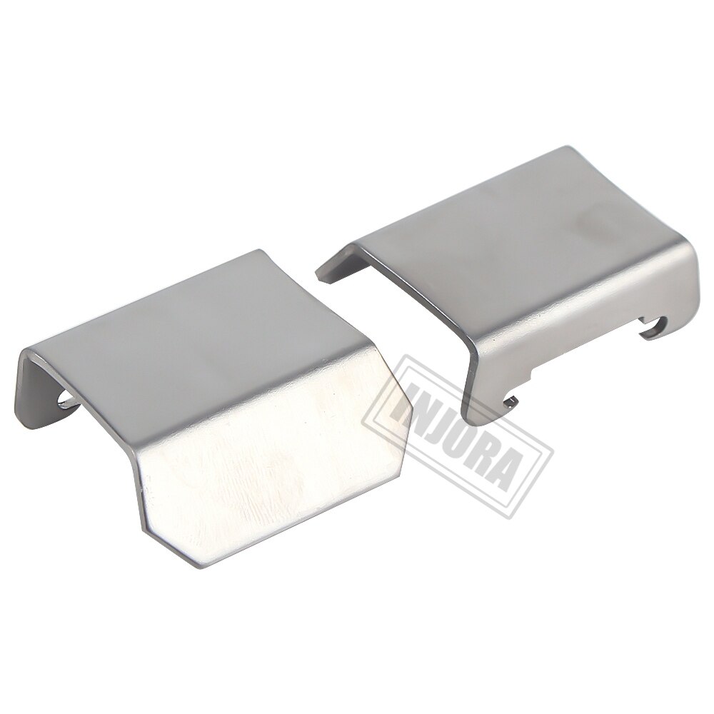 INJORA, Armadura de chasis de Metal, placa protectora de eje para 1/10 RC Crawler Axial SCX10 II 90046 90047 90059 90060, piezas de mejora: Axle Protector
