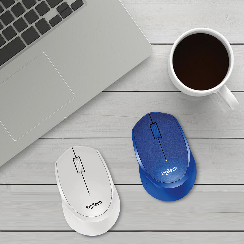 Logitech M330 Wireless Mouse 2.4G Computer Mouse 1000DPI Bluetooth Mouse Multi-mode Silent Optical Mice for PC Tablet Laptop