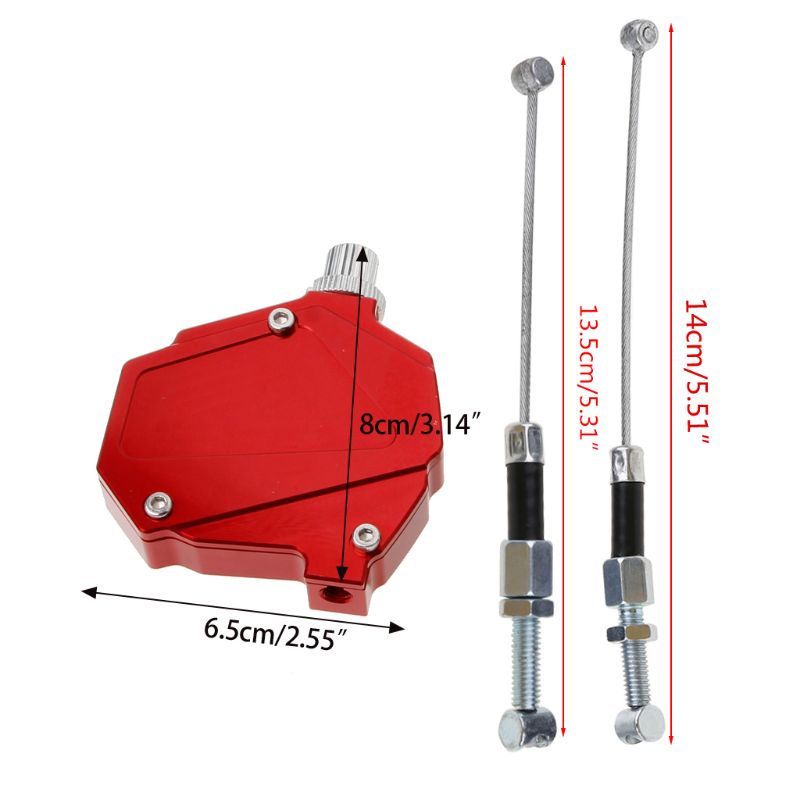 CNC Universal Stunt Clutch Easy Pull Cable System Motorcycles For Honda Yamaha