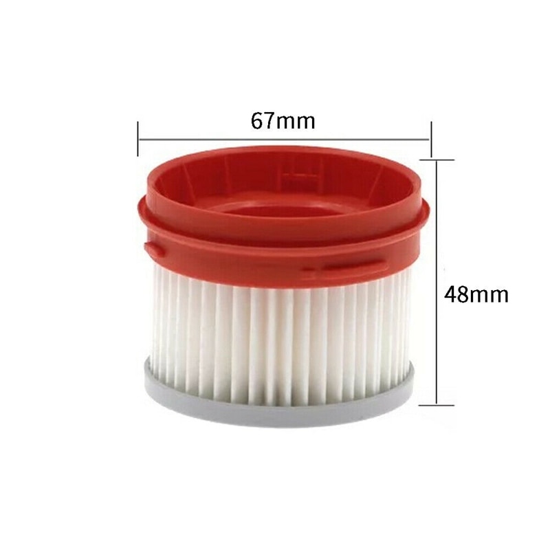 Wessper Accessori per aspirapolvere Xiaomi Dreame V9 V9D V10 senza fili con filtro 4x HEPA, 2x Spazzola per rotolamento principale