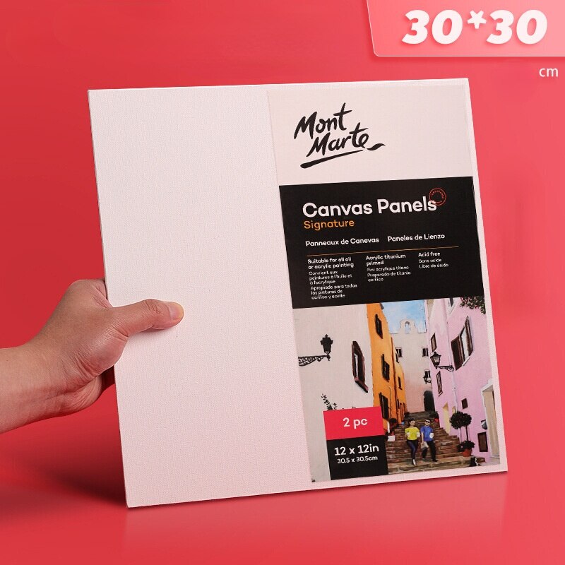 Canvas Oil Painting Board Set Multi-specification Acrylic Cotton Canvas Board Oil Painting Practice Whiteboard Canvas Frame