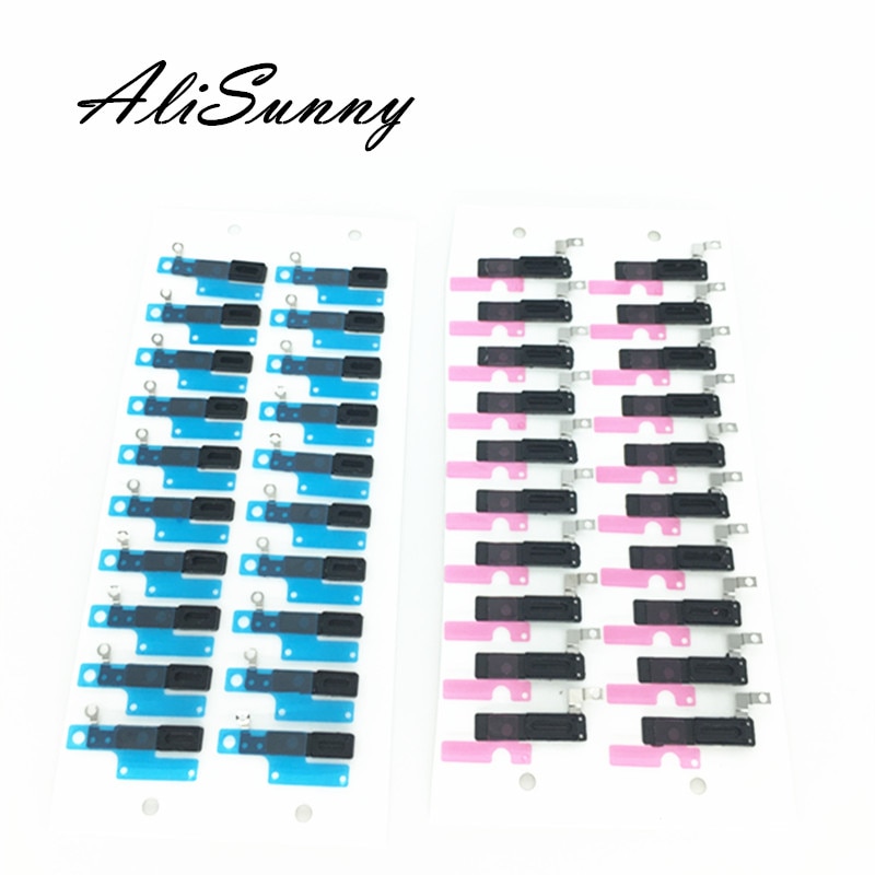 Alisunny-adesivo de malha para fone de ouvido, 20 peças, tela antipoeira, para iphone 7, 8 plus, 8g, 8 plus, 8x