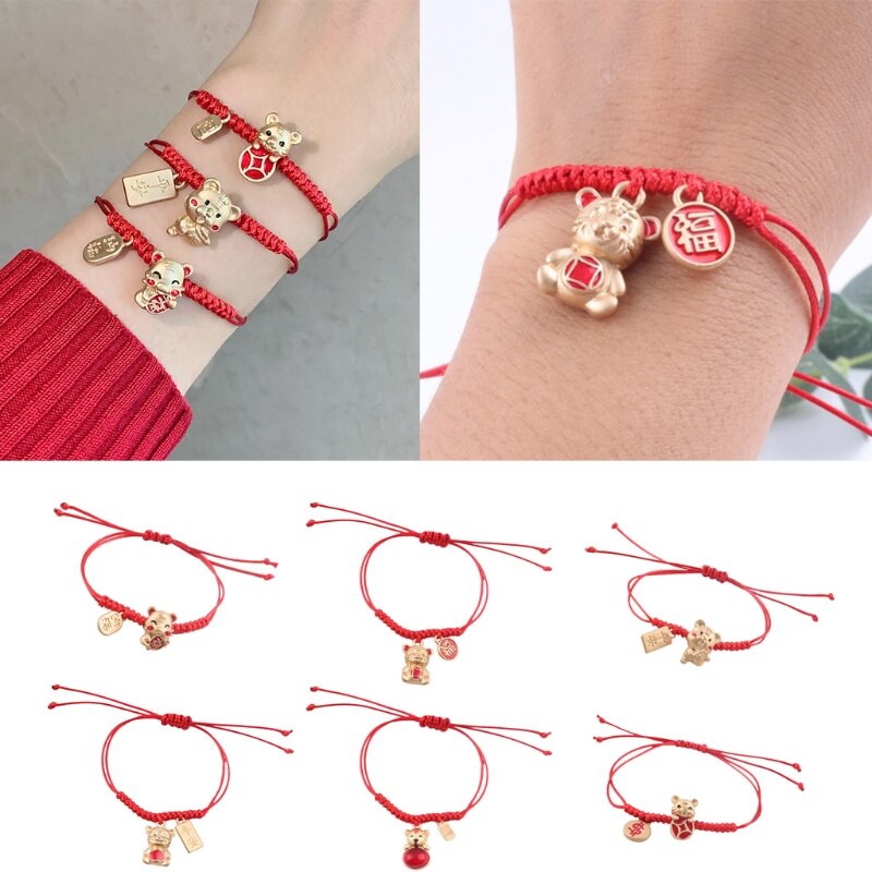 Tiger-jahresmaskottchen-Armbinde, dekoratives geburtsjahr-accessoire, geeignet für neugeborene und säuglinge