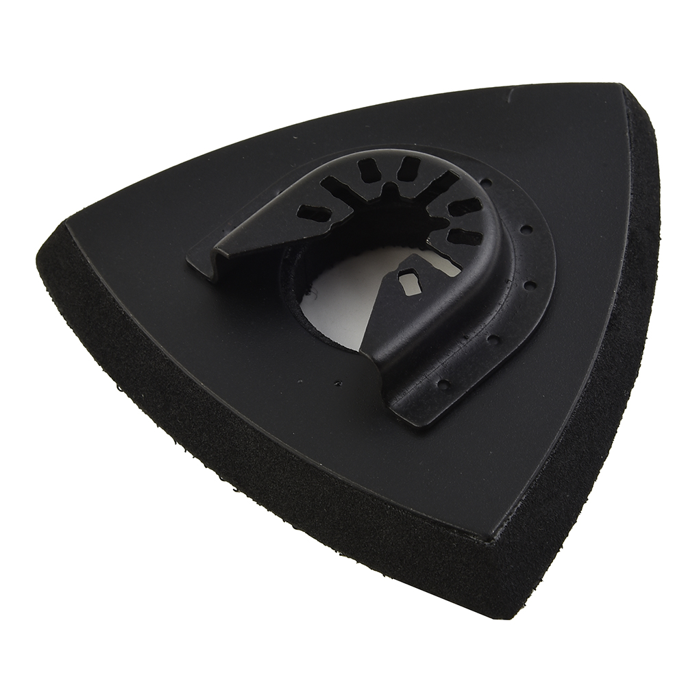 1pc triangulära slipplattor, 80/90/93mm multiverktygsblad, oscillerande verktygstillbehör för elverktyg och maskiner