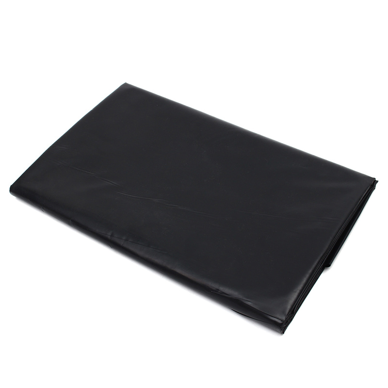 2x7m Heavy Duty HDPE Vijverfolie Flexibel Zwart Membraan voor Tuin en