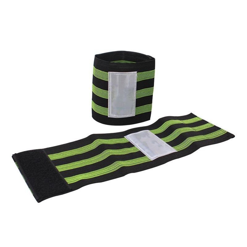 1 pair Elastic Leg Bands for Cycling Riding Pants Tightener Band Reflective Bands Armband Pants Strap Cycling Accessories