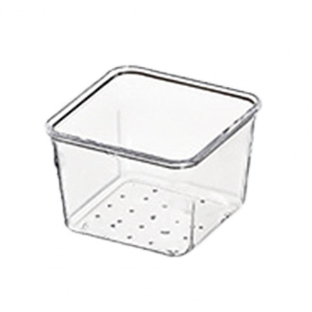 Storage Box Transparent Desk Acrylic Drawer Organizers Jewelry Makeup Organizer For Cosmetic Closet Organizer For Small Things: Blue