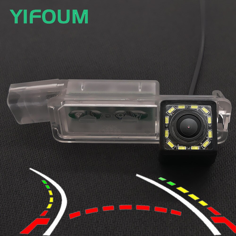 YIFOUM Dynamic Trajectory Tracks Car Rear View Camera For Volkswagen CC Eos Beetle Rabbit Scirocco Passat Golf 7 Phaeton Lamando