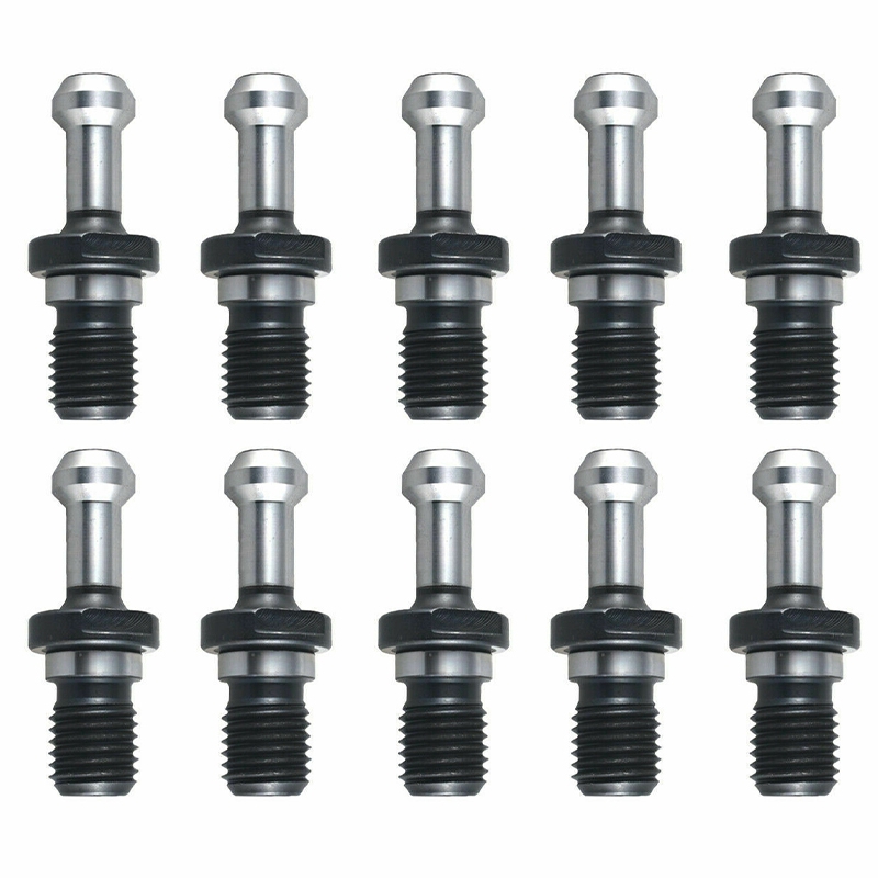 10Pcs BT30 X 45 Graden M12 Pull Stud Vaste Knop Cnc Freesmachine Onderdelen Cnc Stud Bevestiging: Default Title