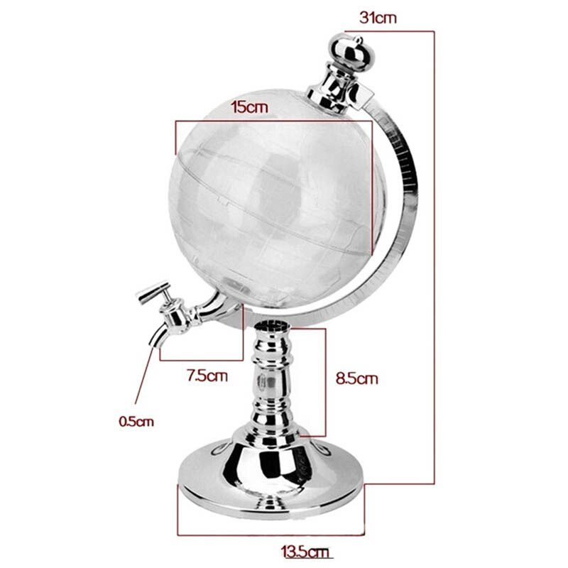 Mini Globe Unieke Mini Globe Vorm Thuis Night Club Drank Drank Dispenser Bier Vloeistof Drinken Dispenser Machine Tools