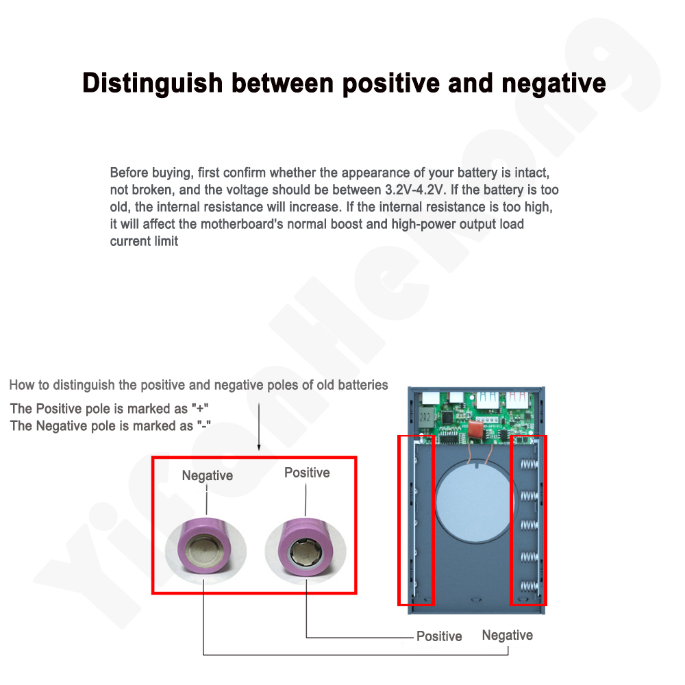 Quick Charge 5*18650 Power Bank Case 10W Wireless Charging USB Charger QC 3.0 PD DIY Shell 18650 battery Holder Charging Box