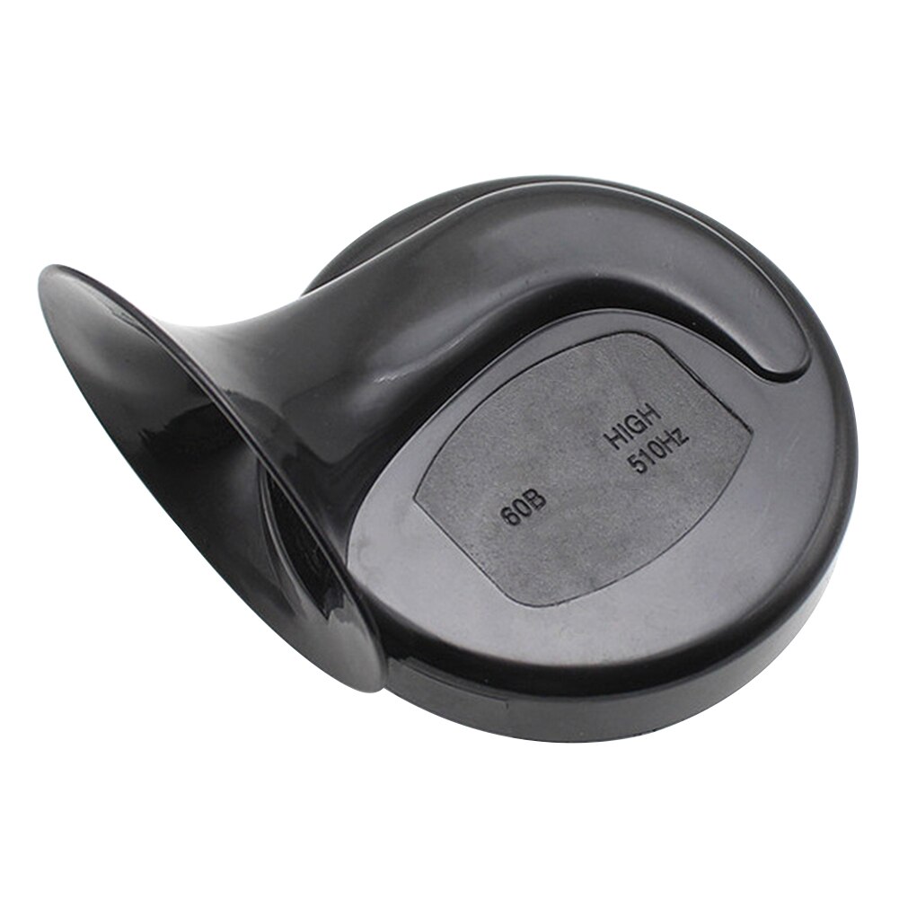 Duurzame stabiele kleine aangepaste slakkenvorm accessoires 12v super luide motorfiets universele 110db auto claxon onderdelen stofdichte styling