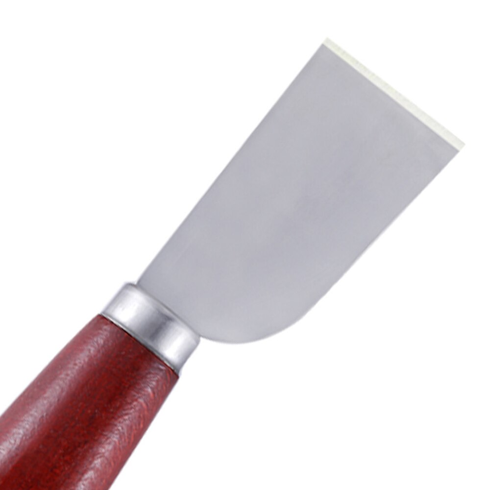 Sharp Leather Skiving Knife Cutting Knife Tools DIY Leather Craft Safety Leather Cutting Knife with Wooden Handle DIY Tool set