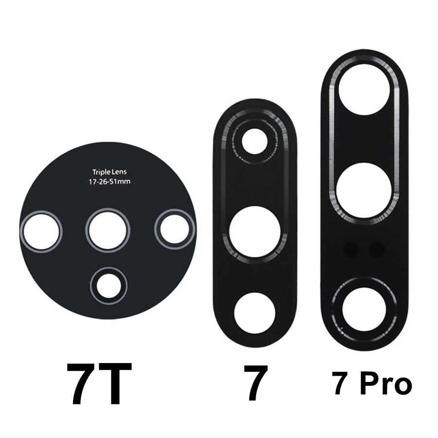 Hinten Zurück Kamera Glas Objektiv Für OnePlus 3 5 5T 6 6T 7 7T 8 8T 9 Pro Nord N100 Kamera Glas Abdeckung Ersatz Mit Klebeband