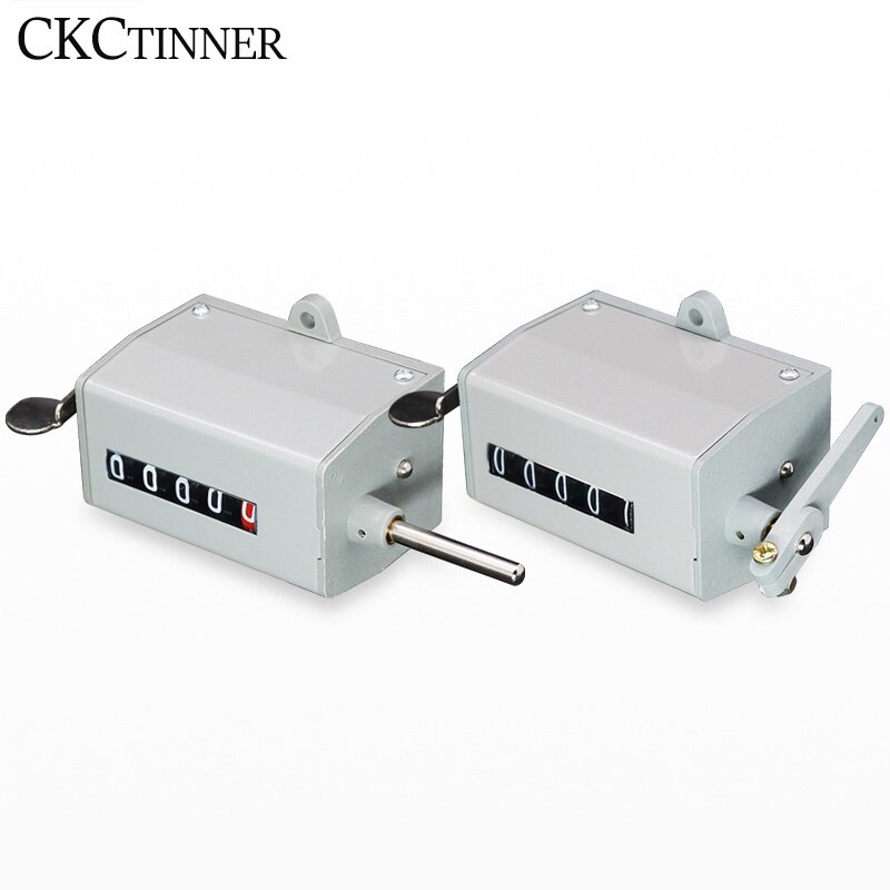 5digits Counter Mechanical Rotating Speed Meter 75-I 75-II Totalizing Pull Counter Resettable digital punch counter