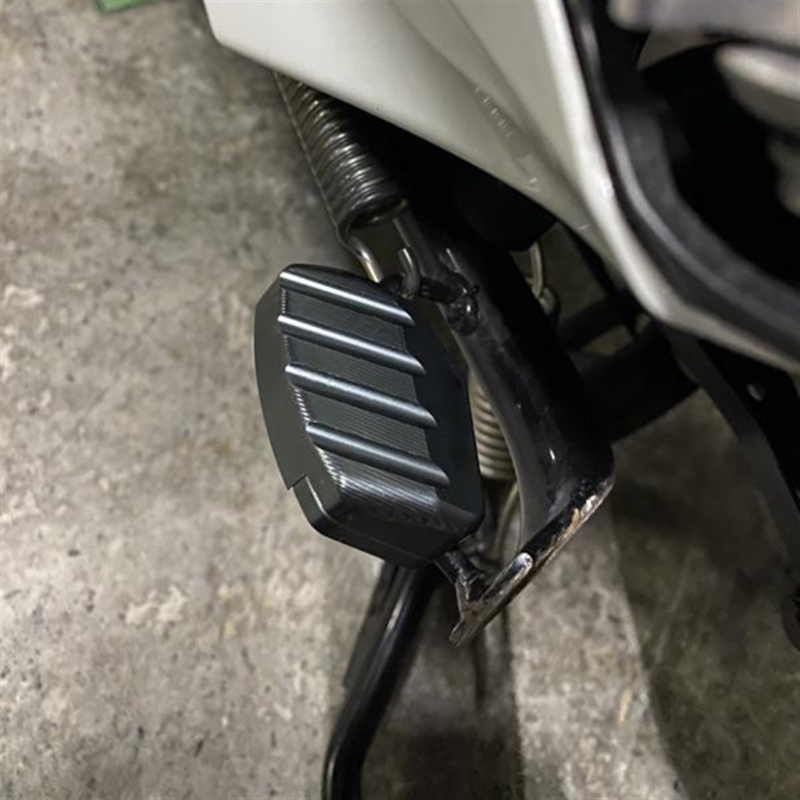 Motorfiets Zijstandaard Extender Plaat Voet Stand Kickstand Extension Pad voor Xamx300 125 250 350 400 H9EE