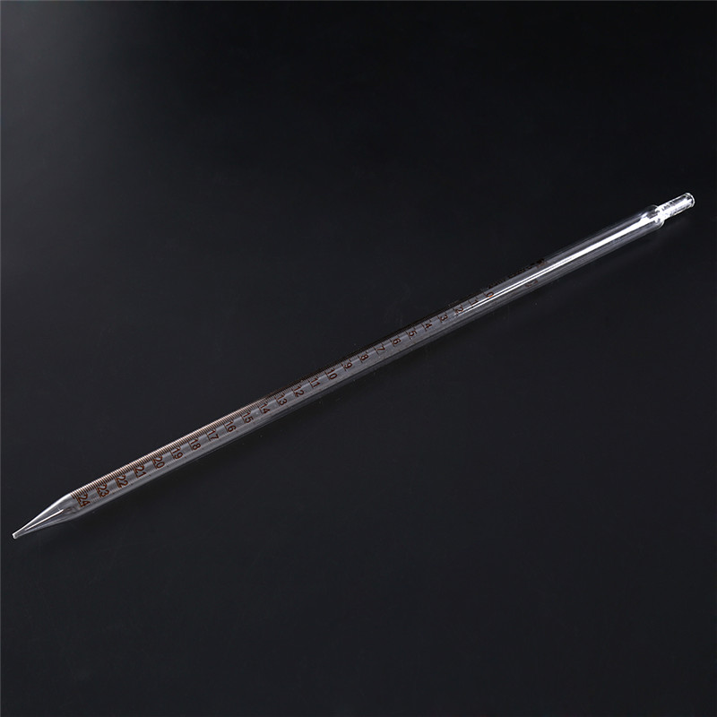 1pc 0.5-20ml Glass Graduated Pipette Lab Chemistry Dropper Dispensing School Educational Supplies