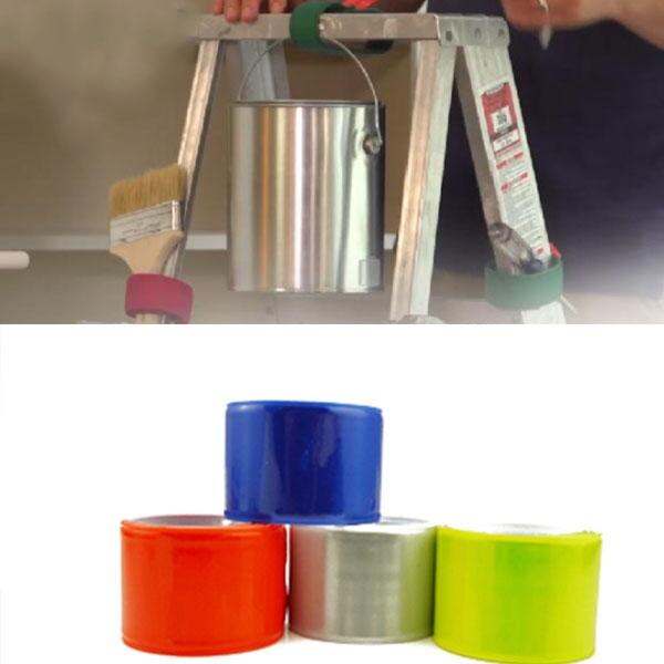 Pulseras reflectantes para bicicleta, muñequera reflectante de alta visibilidad, EDF88