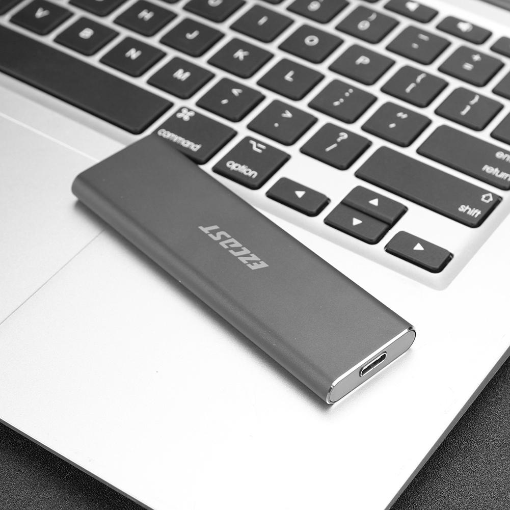 Vendita calda unità a stato solido esterne da USB 3.1 a M.2 NVME PCIe SSD custodia m-key a tipo C scatola adattatore SSD