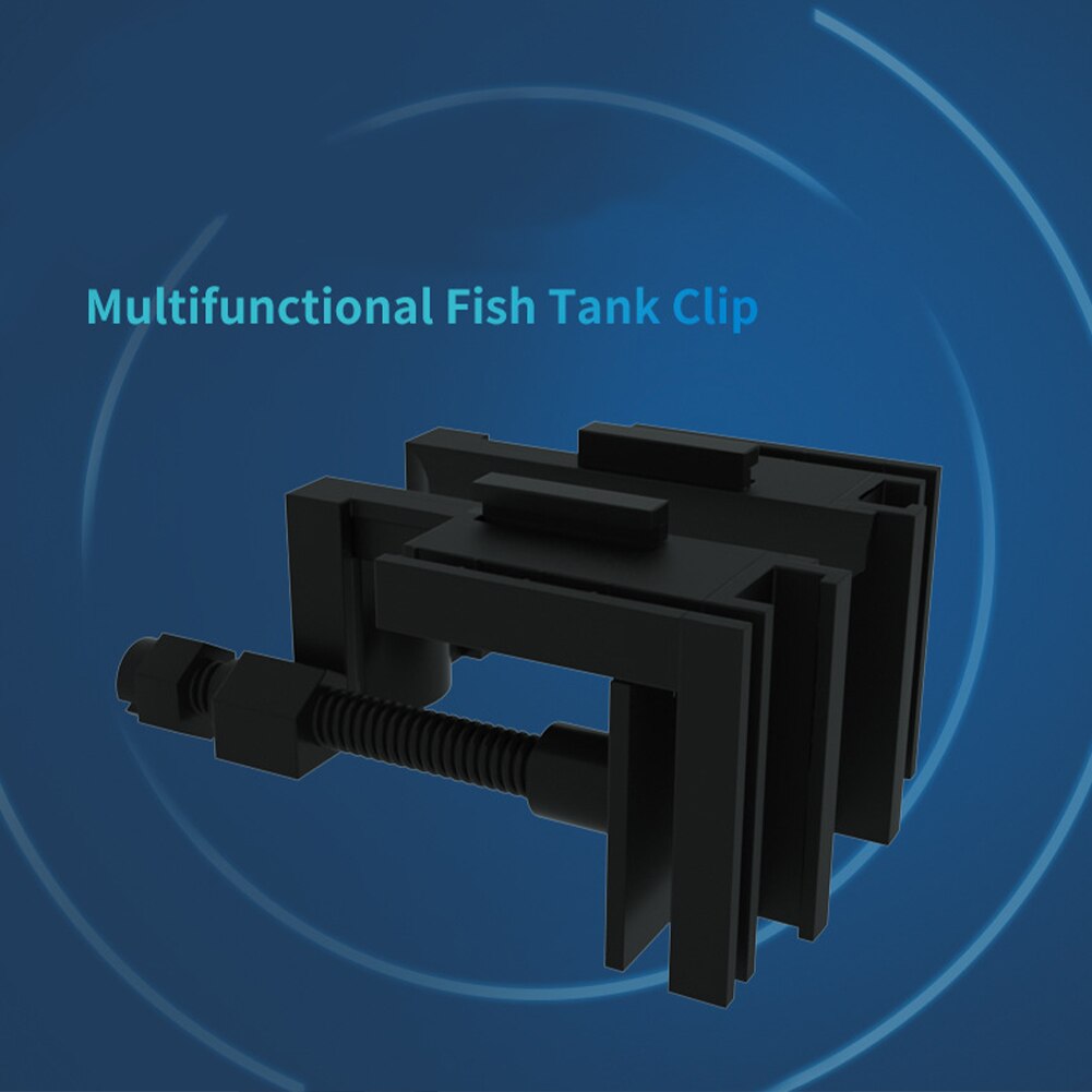 Freshwater Fish Aquarium Tank Lily Pipe Fixture Universal Inflow Outflow ABS Fixing Aquatic Plants Easy Install DIY Tube Holder
