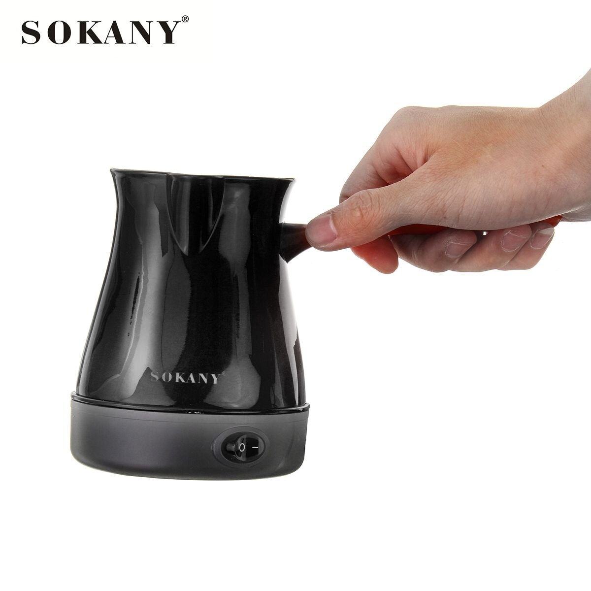 Sokany 220v máquina de café elétrica mini portátil máquina de café cafeteira cafeteira peru leite café expresso para o presente