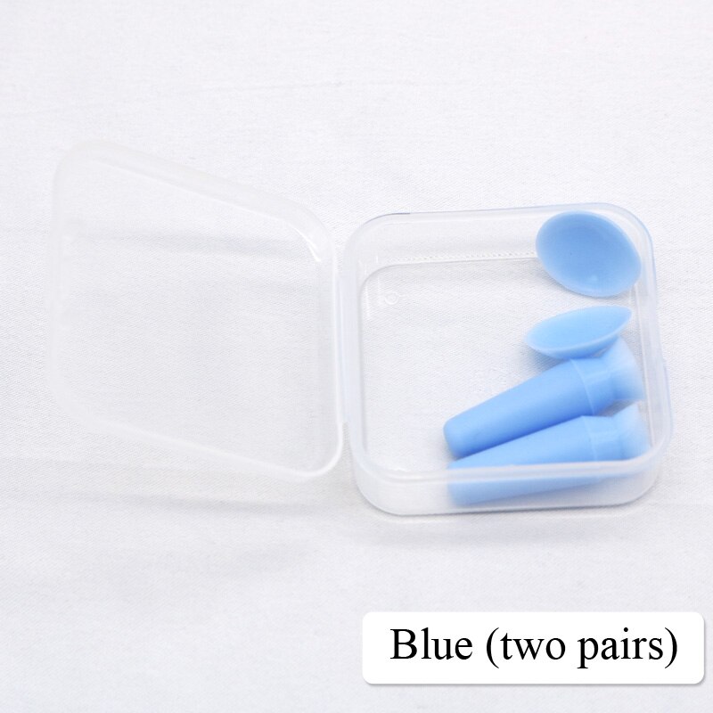 Soft silica gel Korean eye cover double eyelid/embedded double eyelid protector soft silica gel does not wear eyes: blue