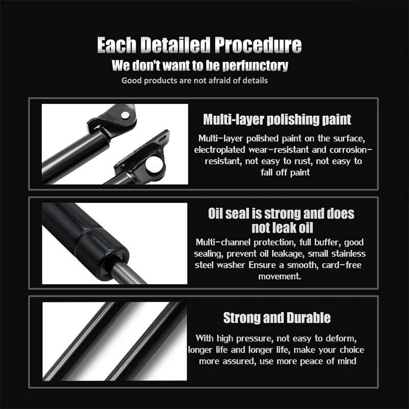 Para Lexus RX300 1999-2003 maletero trasero elevador de Gas soporta resortes de choque