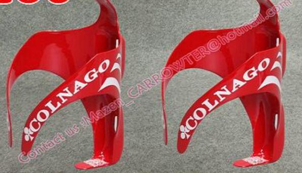 Colnago C59 C60 C64 super léger vélo en carbone porte-bouteille d'eau montagne vélo de route en Fiber de carbone porte-bouteille d'eau: 2 pcs red