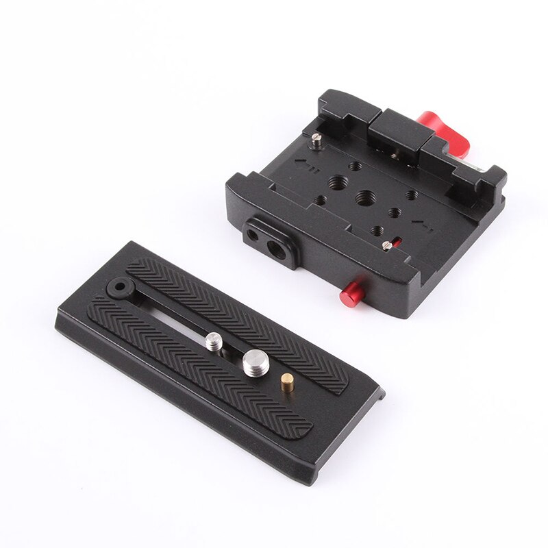 Foleto P200 Quick Release Clamp Base Plate Tripod Screw Mount for DSLR Camera Camcorder Manfrotto 500 AH 701 503 HDV 577 577 500