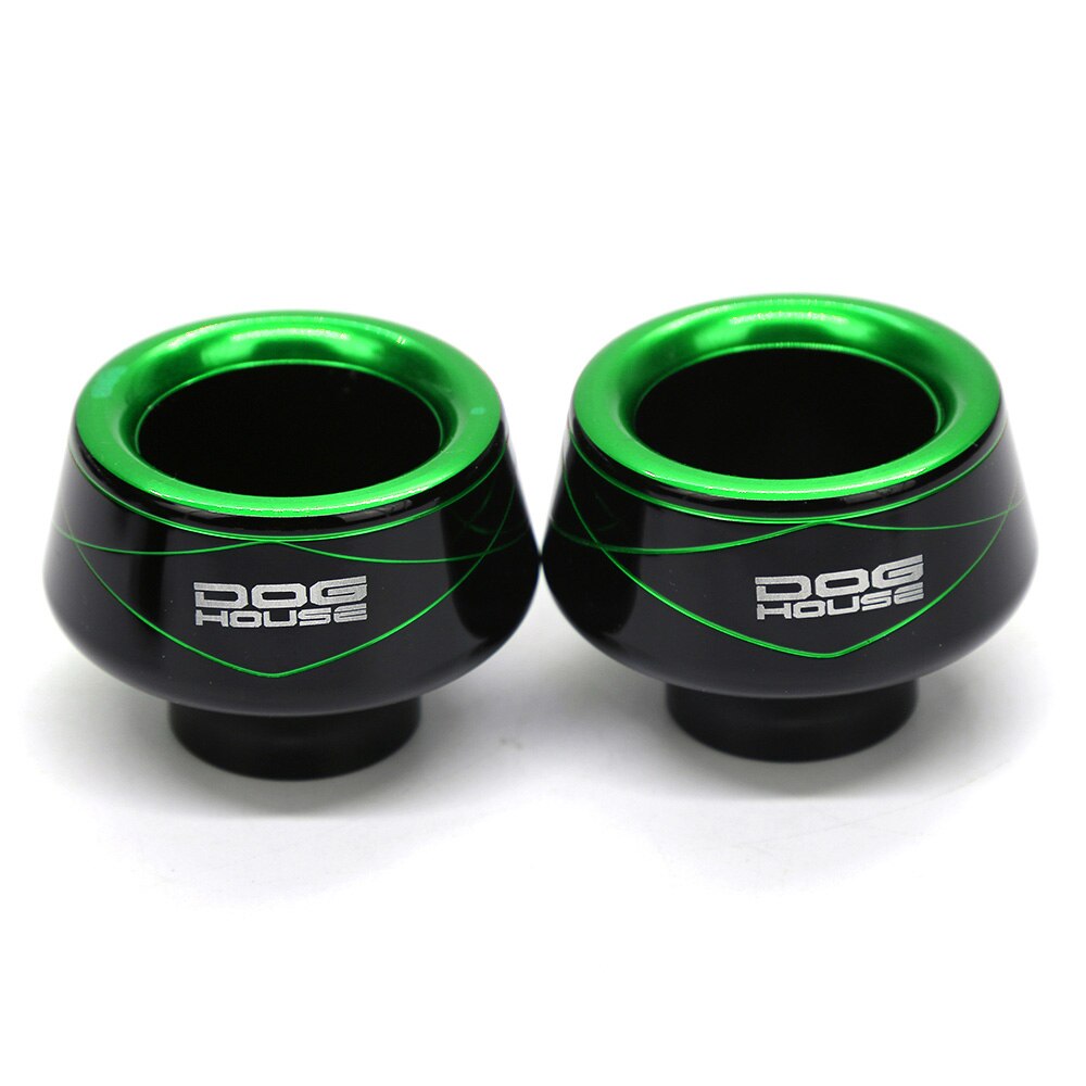 SMOK Motorcycle Falling Protectors Front and Rear Fork Wheel Frame Slider Crash Pads For Yamaha nmax 155 Scooter: Green