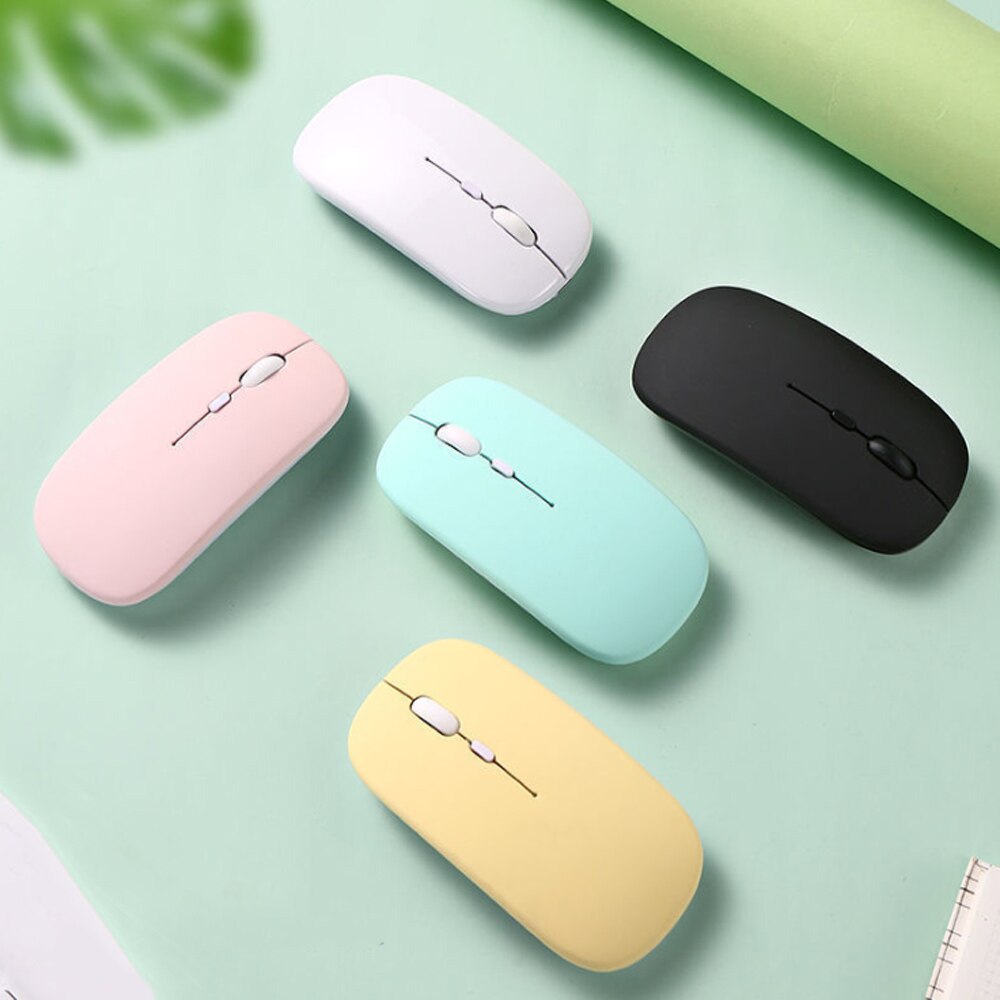 Bluetooth Mouse for Xiaomi Pad 5 Pro Rechargeable Wireless 2.4G Mouse for Xiaomi Laptop Silent Bluetooth Mice for Mi Pad 5