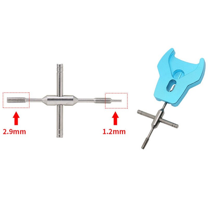 Gør-det-selv fiskehjul reparation værktøj kit baitcasting spinning hjul vedligeholdelse spole demonteringsenhed leje fjern værktøj til fiskeri