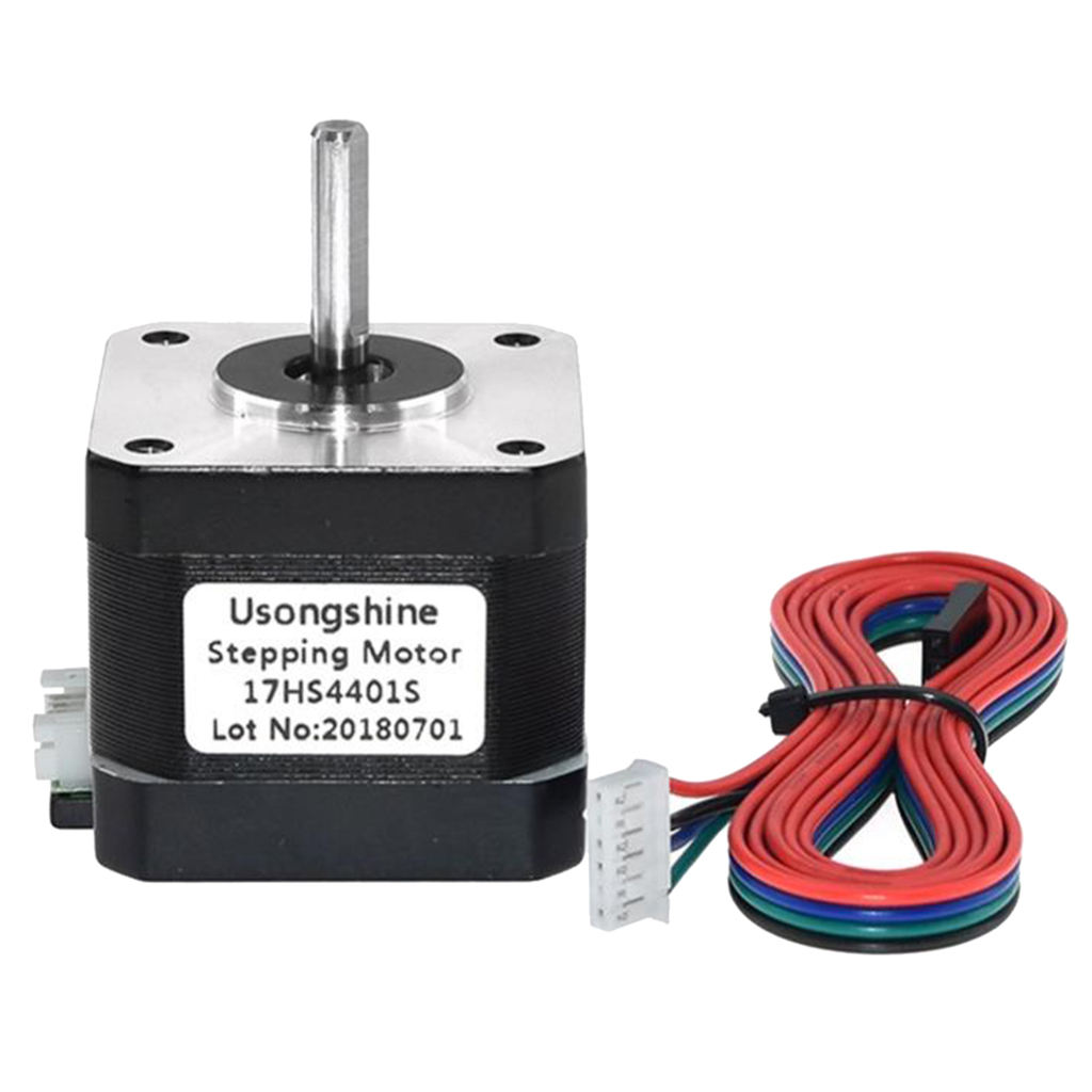 Moteur Pas à Pas NEMA 17 - 59 Ncm - Câble 1 M Avec Connecteur 4 Broches - Pour Imprimante 3D, CNC