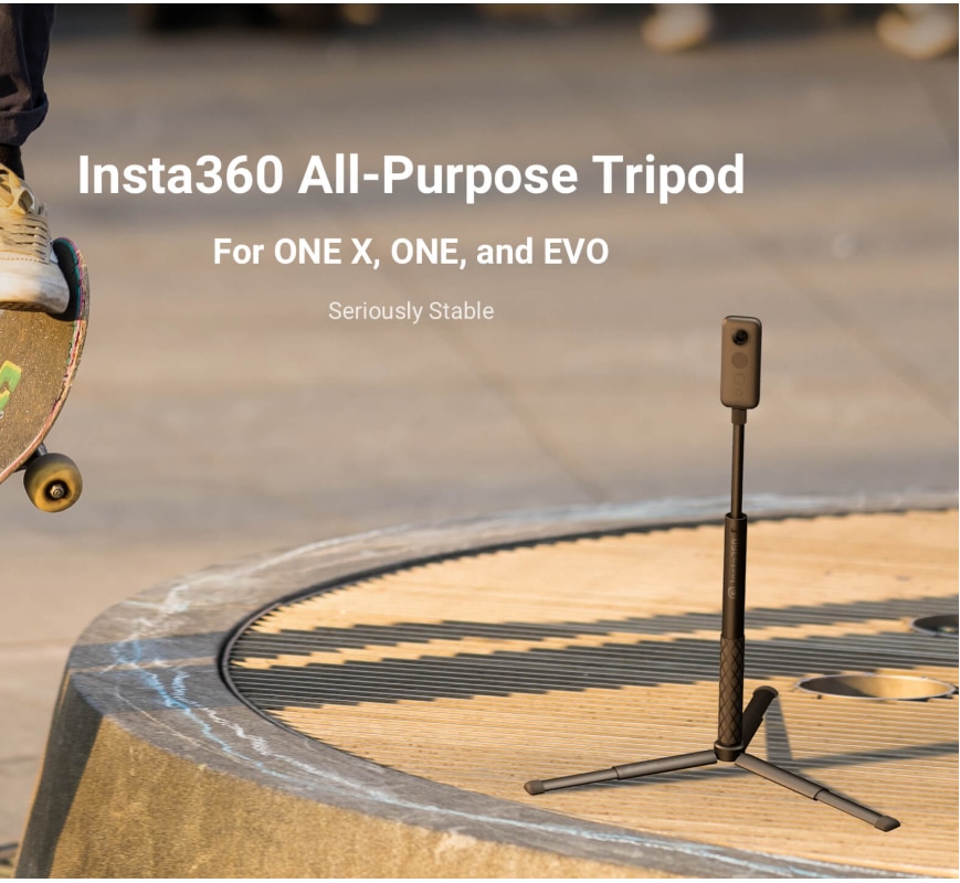 All-Purpose Tripod For Insta360 ONE R ONE X , EVO, and ONE