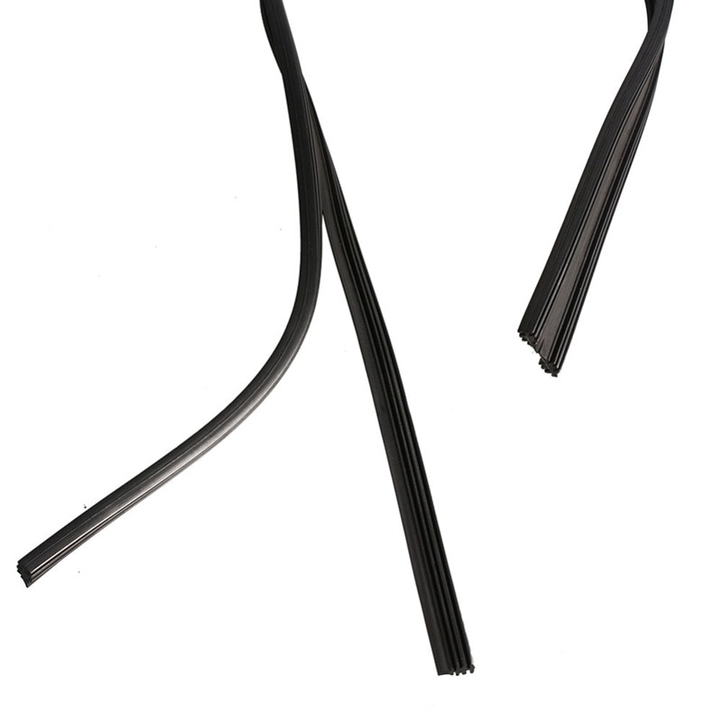 2pcs/lot Universal Car Frameless Wiper Blade Refill Natural Rubber Bracketless Auto Car Soft Windshield Windscreen Wipers