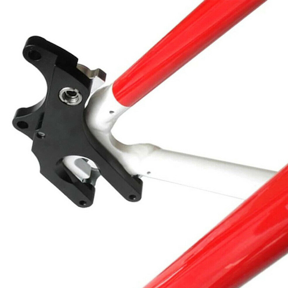 Bike No Disc Frame Mount MTB Road Bike Disc Brake Conversion Seat Disc Brake Adapter Cycling Accessories
