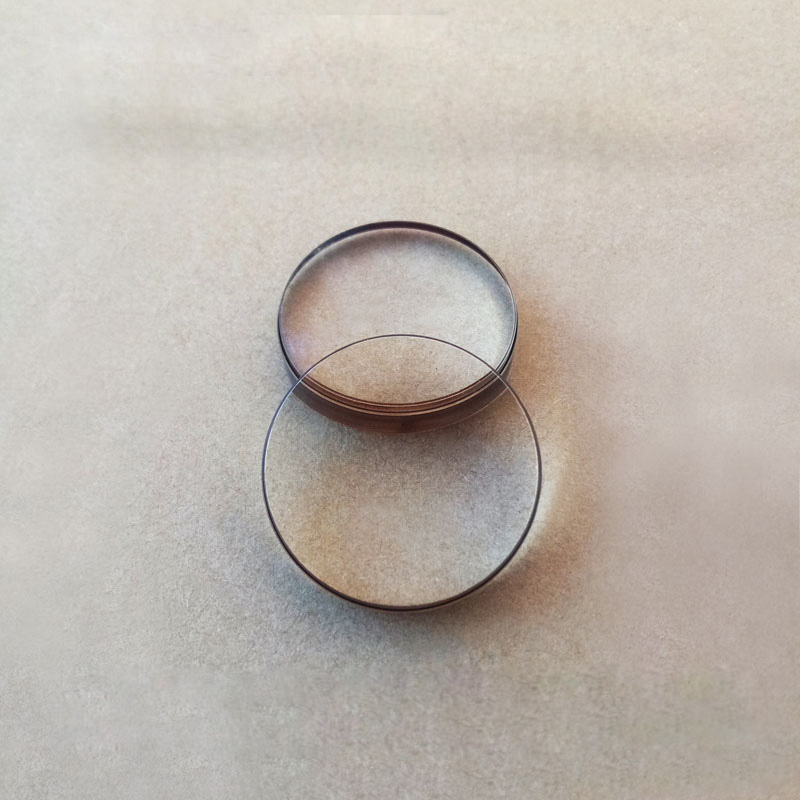 Lente de doble lente convexa para telescopio astronómico, lente de vidrio óptico K9 de 35mm, longitud Focal de 110mm, objetivo asférico biconvexo, bricolaje