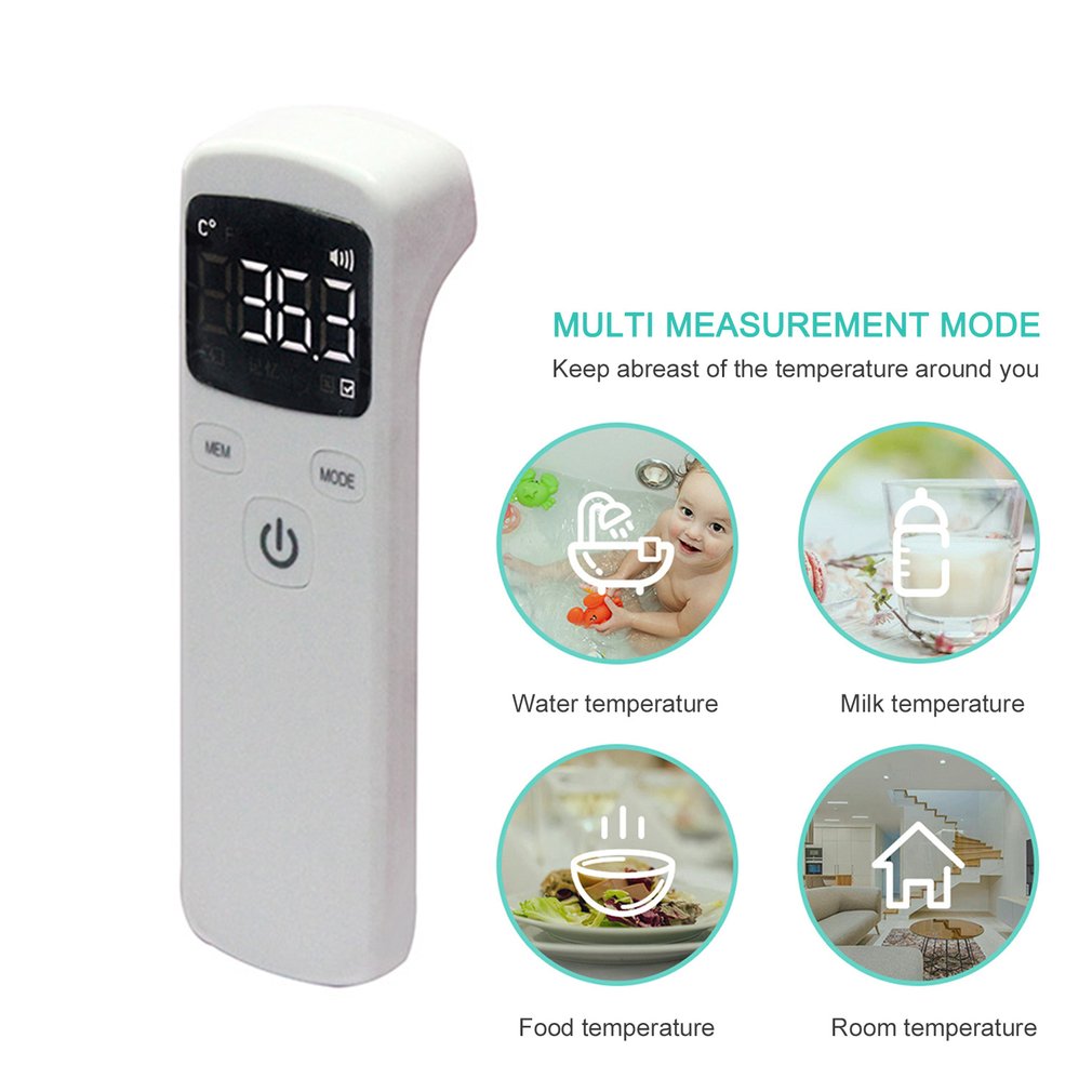 Handheld Non-contact Infrared Thermometer Handheld Infrared Thermometer High Precision Measures Body Temperature
