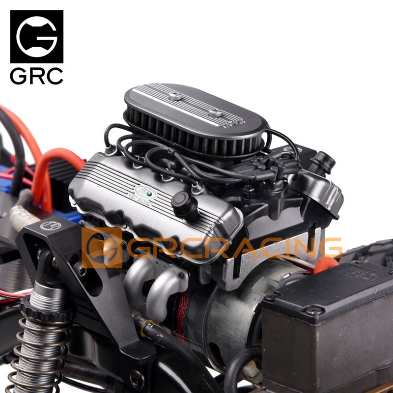 GRC 1976 1/10 di simulazione V8 cappuccio ventola del radiatore F76 radiatore motore G164come