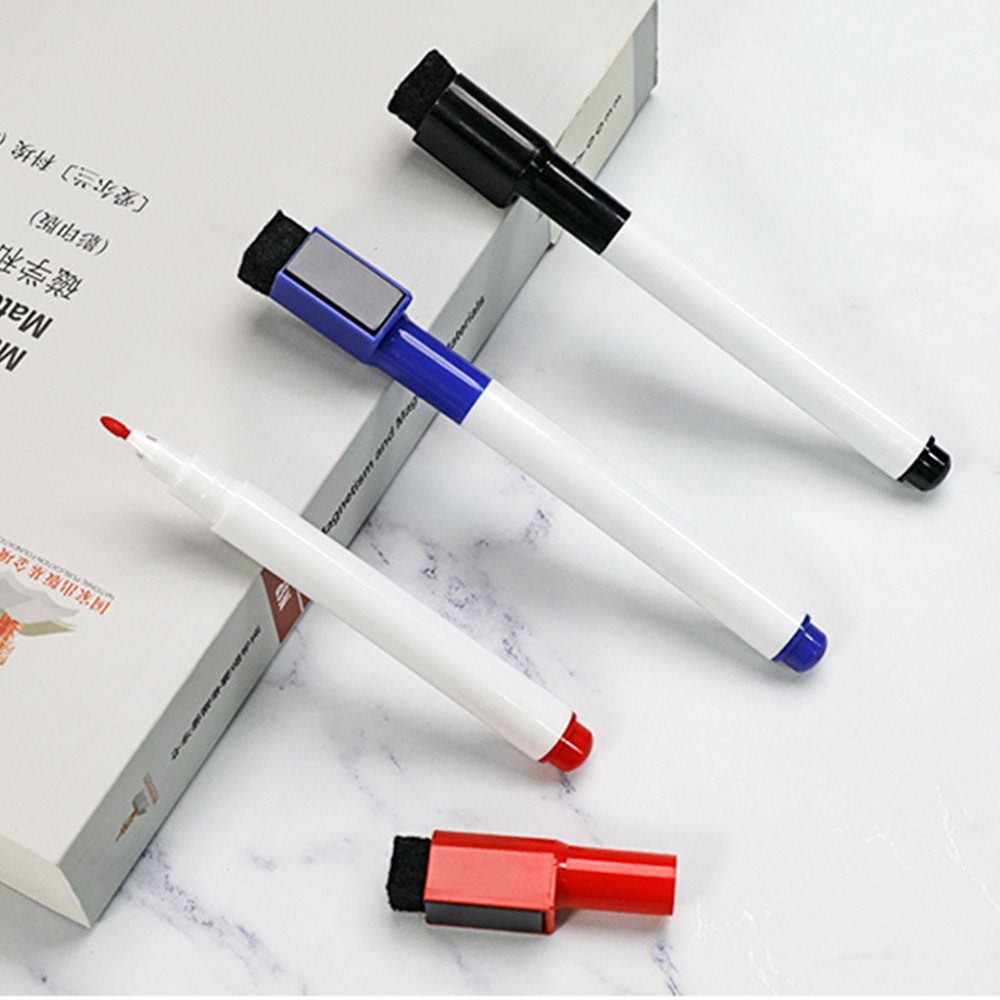 36 Rotuladores Para Pizarra Blanca Borrado Seco – 4 Colores Vivos, Tinta No Tóxica, Secado Rápido Sin Manchas